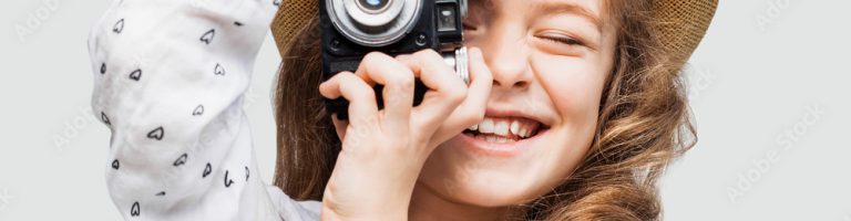 Fotos von Kindern während des Umgangs